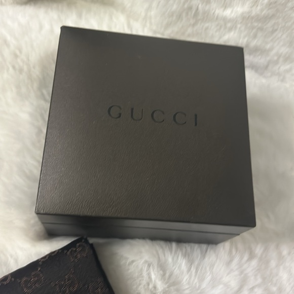 Gucci 925 silver and black leather bracelet with box and dust bag - Picture 12 of 16